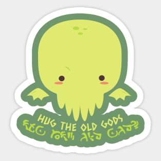 Cthulhu wants a hug Sticker